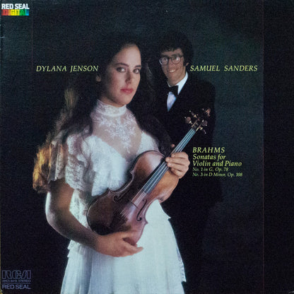 Dylana Jenson, Samuel Sanders (2), Brahms* : Sonatas For Violin And Piano (LP)