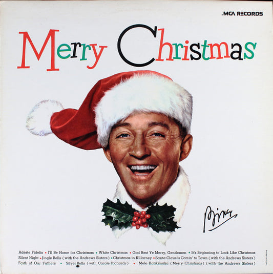 Bing Crosby : Merry Christmas (LP, Album, RE, Glo)