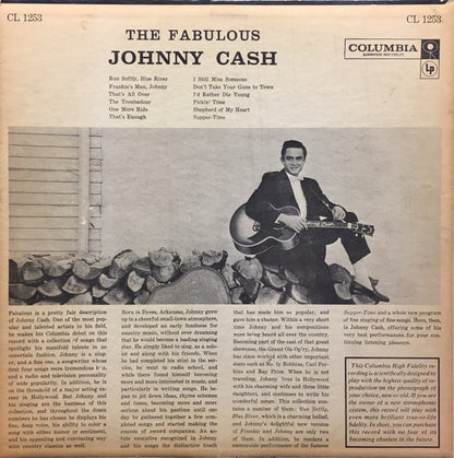 Johnny Cash : The Fabulous Johnny Cash (LP, Album, Mono, Hol)