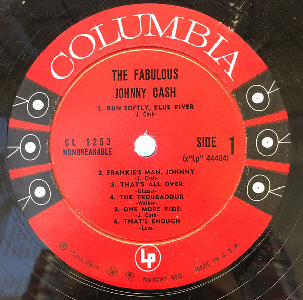 Johnny Cash : The Fabulous Johnny Cash (LP, Album, Mono, Hol)