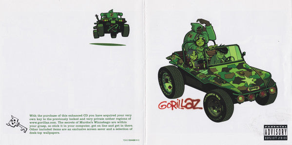 Gorillaz : Gorillaz (CD, Album, Enh, RE)