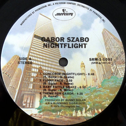 Gabor Szabo : Nightflight (LP, Album, Ter)