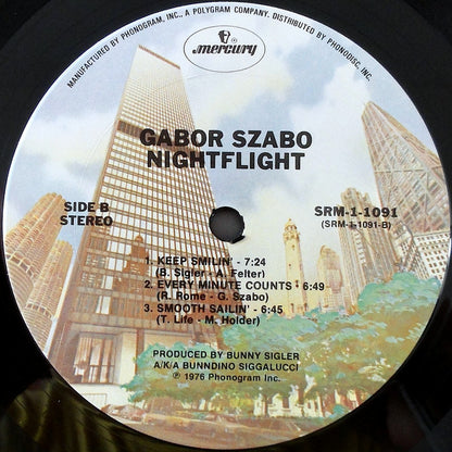 Gabor Szabo : Nightflight (LP, Album, Ter)