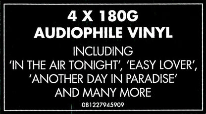 Phil Collins : The Singles (4xLP, Comp, RM + Box)