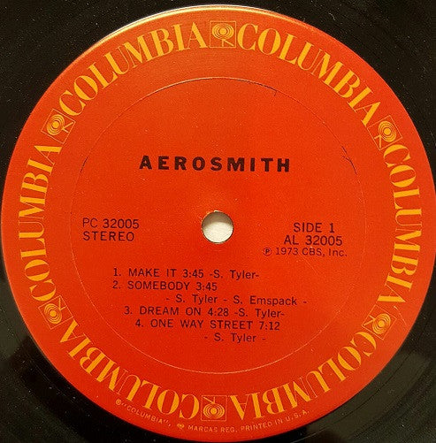 Aerosmith : Aerosmith (LP, Album, RE, San)