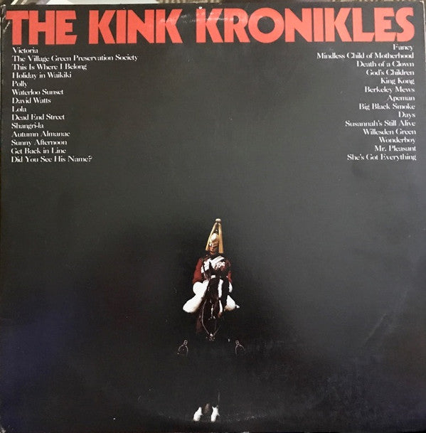 The Kinks : The Kink Kronikles (2xLP, Comp, Club, Col)