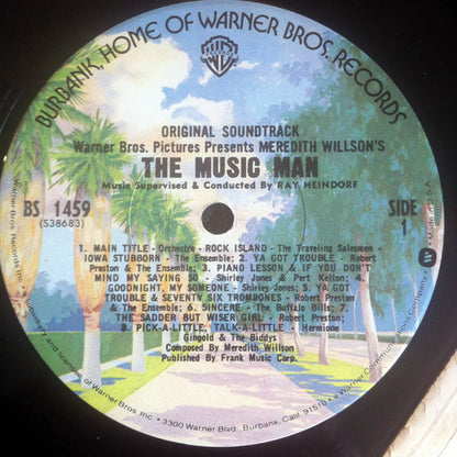 Meredith Willson : The Music Man (Original Soundtrack) (LP, Album, RE, Los)