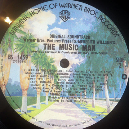 Meredith Willson : The Music Man (Original Soundtrack) (LP, Album, RE, Los)