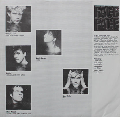 Face To Face (3) : Face To Face (LP, Album, Pit)