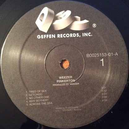 Weezer : Pinkerton (LP, Album, RE, RM)