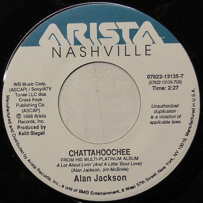 Alan Jackson (2) : I'll Go On Loving You (7", Single)