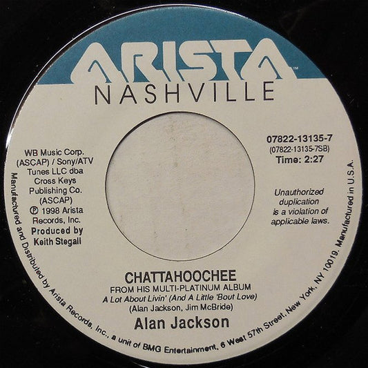 Alan Jackson (2) : I'll Go On Loving You (7", Single)