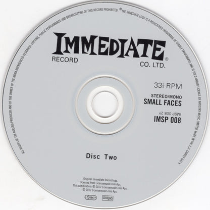 Small Faces : Small Faces (2xCD, Album, RE, RM)