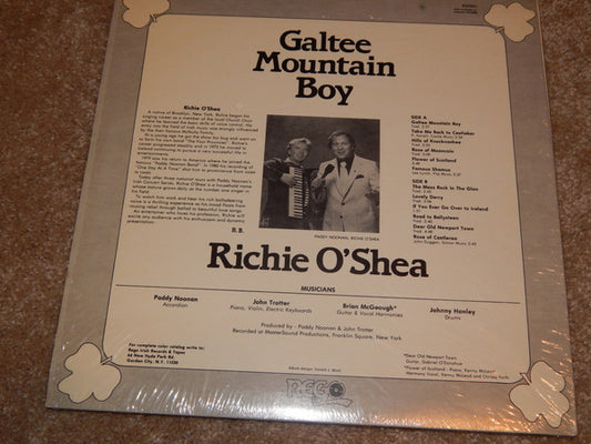 Richie O'Shea : Galtee Mountain Boy (LP)