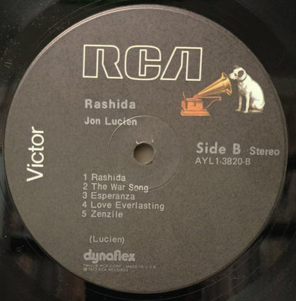 Jon Lucien : Rashida (LP, Album, RE)