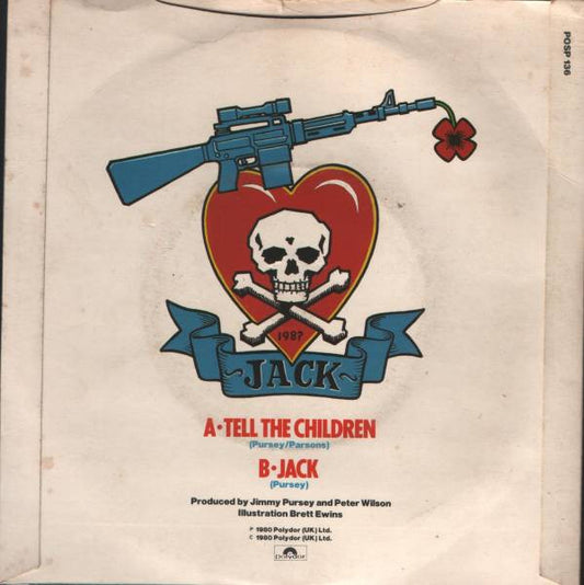Sham 69 : Tell The Children (7", Single, Sil)