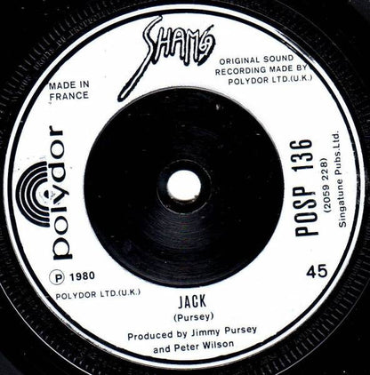 Sham 69 : Tell The Children (7", Single, Sil)