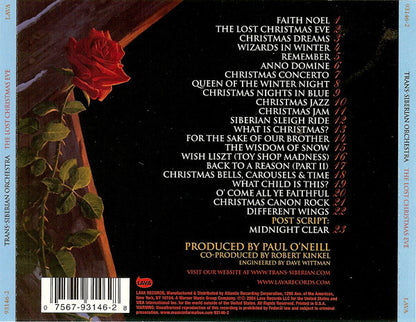 Trans-Siberian Orchestra : The Lost Christmas Eve (CD, Album, RP, O-C)
