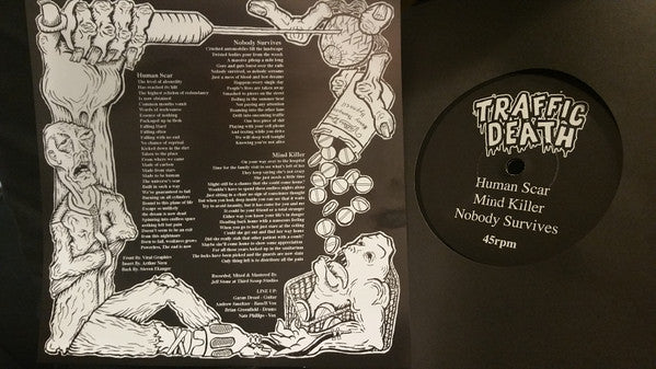 Traffic Death / The Lurking Corpses : Split Personality EP (7", EP)