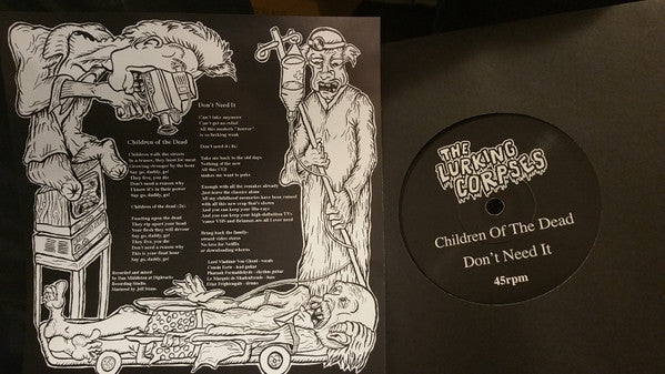 Traffic Death / The Lurking Corpses : Split Personality EP (7", EP)