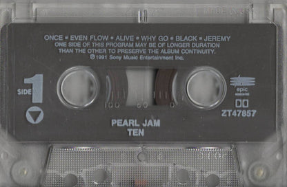 Pearl Jam : Ten (Cass, Album, Dol)