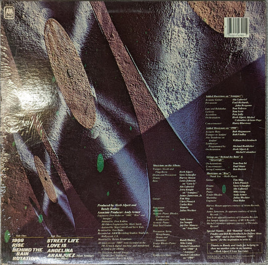 Herb Alpert : Rise (LP, Album, Pit)