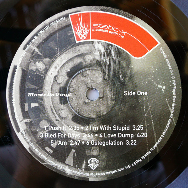 Static-X : Wisconsin Death Trip (LP, Album, RE, 180)