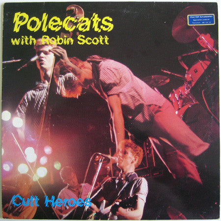 The Polecats With Robin Scott (3) : Cult Heroes (LP, Album, Blu)