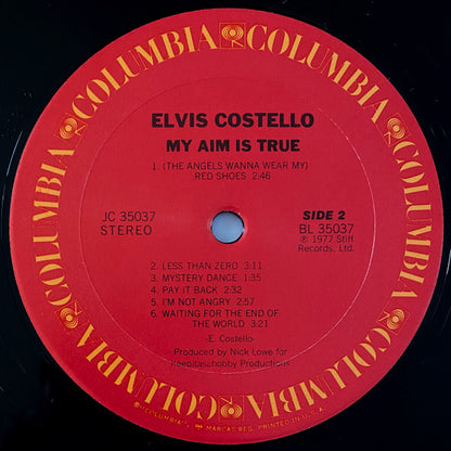 Elvis Costello : My Aim Is True (LP, Album, RP, Ter)