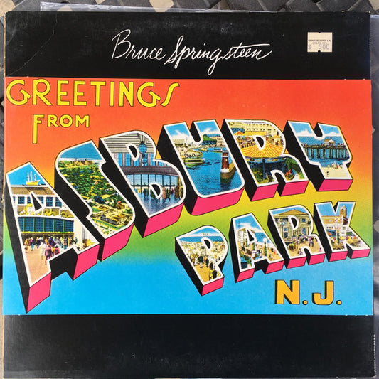 Bruce Springsteen : Greetings From Asbury Park, N.J. (LP, Album, RE, Car)