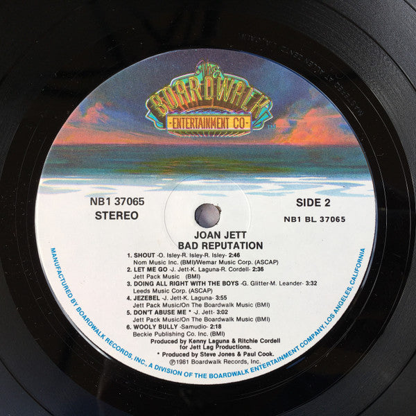 Joan Jett : Bad Reputation (LP, Album, RE)
