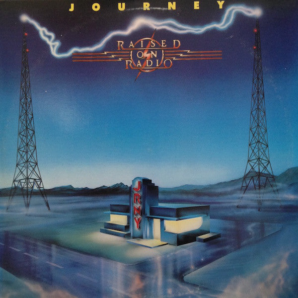 Journey : Raised On Radio (LP, Album, Pit)