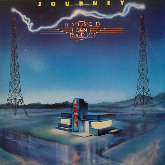 Journey : Raised On Radio (LP, Album, Pit)