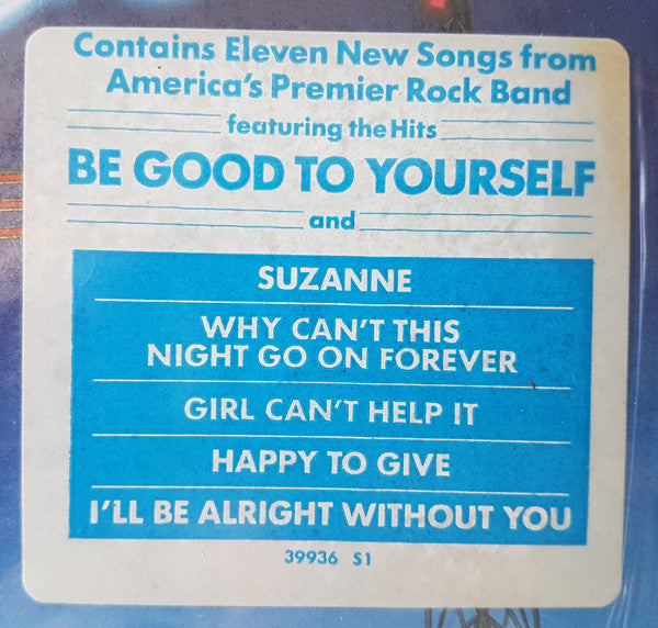 Journey : Raised On Radio (LP, Album, Pit)