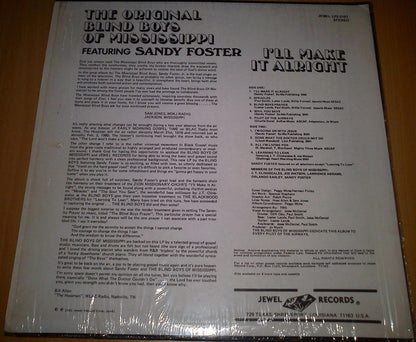 The Original Blind Boys Of Mississippi* Featuring Sandy Foster : I'll Make It Alright (LP, Album)