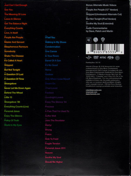 Depeche Mode : Video Singles Collection (3xDVD-V, Comp, NTSC)