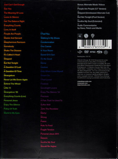 Depeche Mode : Video Singles Collection (3xDVD-V, Comp, NTSC)