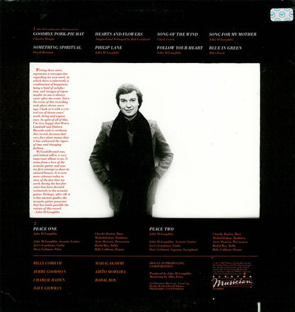 John McLaughlin : My Goals Beyond (LP, Album, RE, SP )