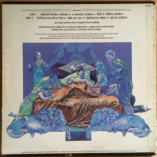 Black Sabbath : Sabbath Bloody Sabbath (LP, Album, Pit)