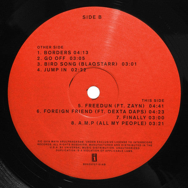 MIA* : AIM (2xLP, Album)