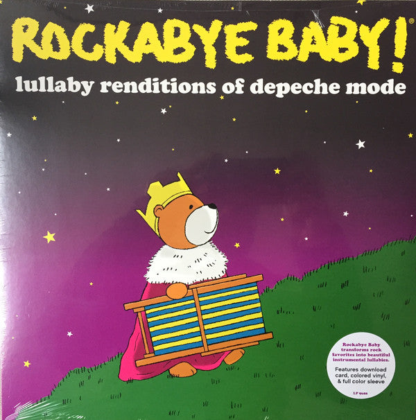 Steven Charles Boone : Rockabye Baby! (Lullaby Renditions Of Depeche Mode) (LP, Album, RE, Col)