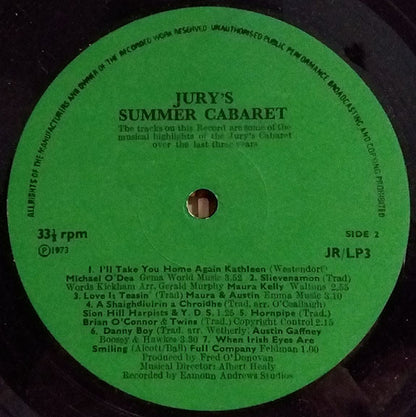 Various : New Jury's Summer Cabaret (LP)