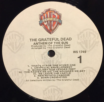 The Grateful Dead : Anthem Of The Sun (LP, Album, RE, SRC)