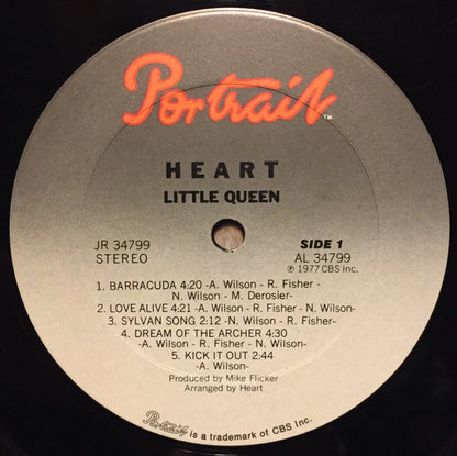Heart : Little Queen (LP, Album, Ter)