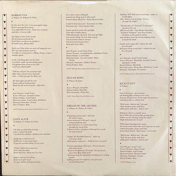 Heart : Little Queen (LP, Album, Ter)