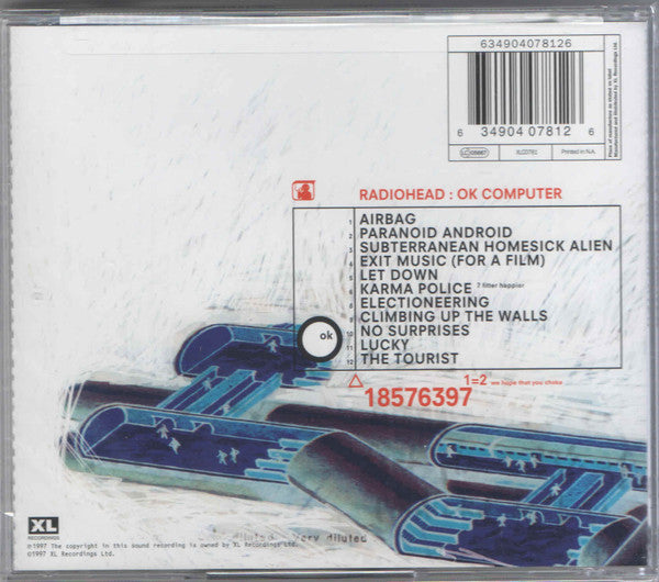 Radiohead : OK Computer (CD, Album)