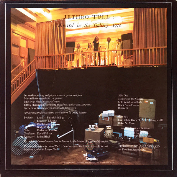 Jethro Tull : Minstrel In The Gallery (LP, Album)