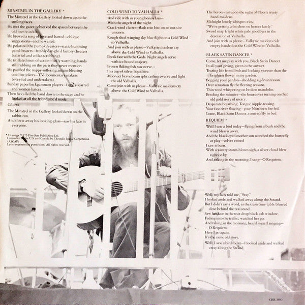 Jethro Tull : Minstrel In The Gallery (LP, Album)