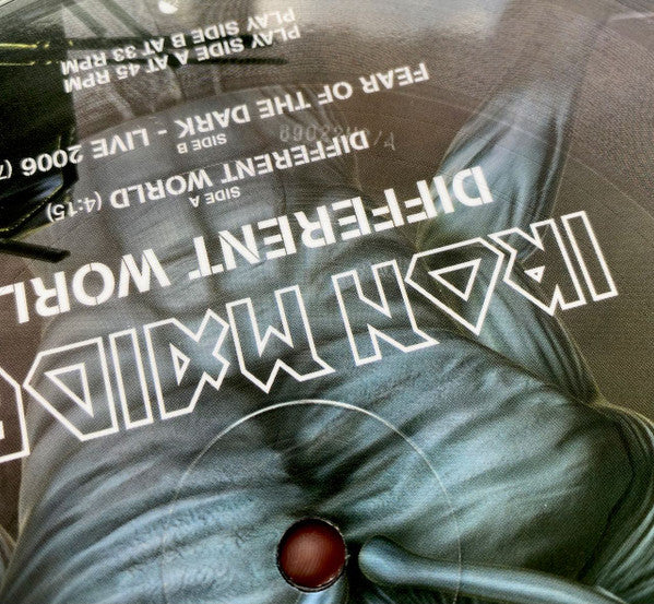 Iron Maiden : Different World (7", Single, Ltd, Pic)