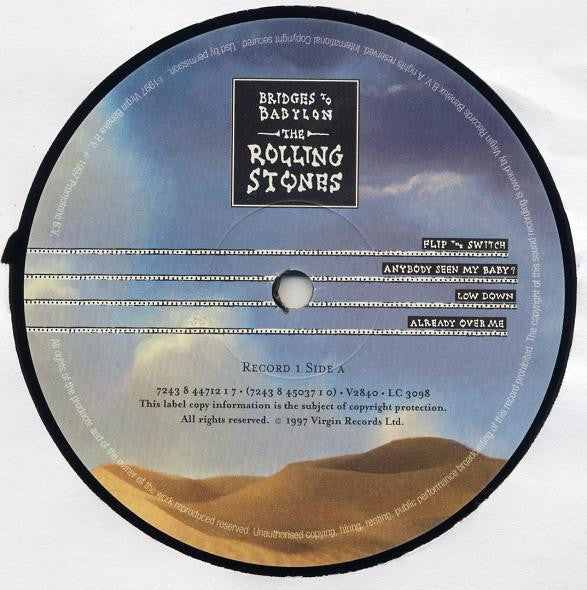 The Rolling Stones : Bridges To Babylon (2xLP, Album)